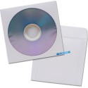 Sobre Papel Ventanilla Solapa Blanco Cd Dvd Blu-ray 500 Unidades