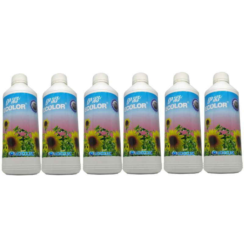 6 Litros Tinta Ecolor Impresora Inyección Ciss Sistema Continua