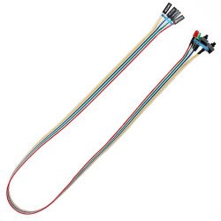Cable Botón Encendido Power Sw Pc Reset Board Computador Atx Led Completo