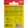 2000 Grapas Acero Covo Corona Plana Tapicería 3/8 (10mm)