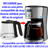 Jarra Repuesto Para Cafetera Black And Decker 12 Tazas CM1231S