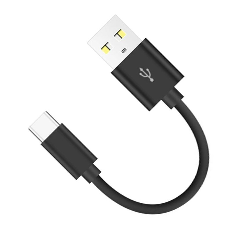 7 Cm Cable Cargador Rápida Tipo C A Usb Corto Mini Trandatos
